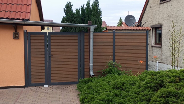 WPC Sichtschutz aus dem 2025 in 06779 Raguhn- Jeßnitz Deutschland von Zaunteam Fläming.