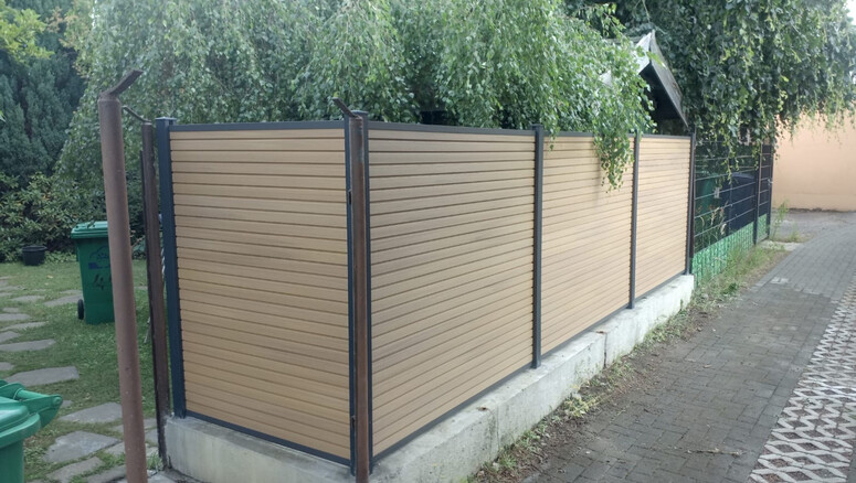 WPC Sichtschutz aus dem 2025 in 14943 Luckenwalde Deutschland von Zaunteam Fläming.