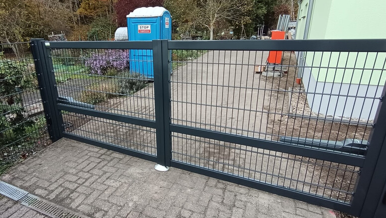 Aluzaun aus dem 2025 in 14827 Wiesenburg Mark Deutschland von Zaunteam Fläming.