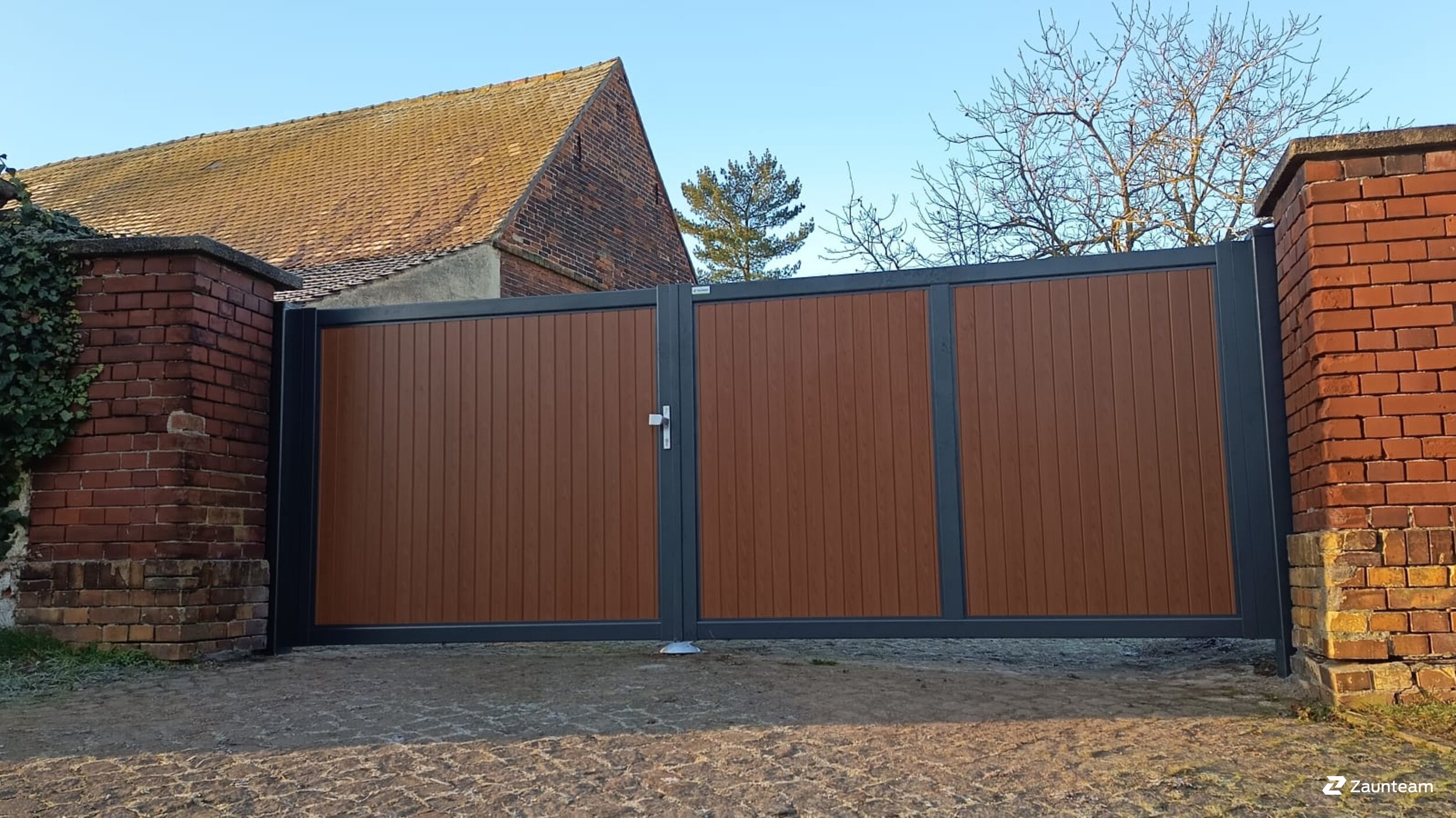 Aluminium Sichtschutz aus dem 2025 in 39279 Loburg Deutschland von Zaunteam Fläming.