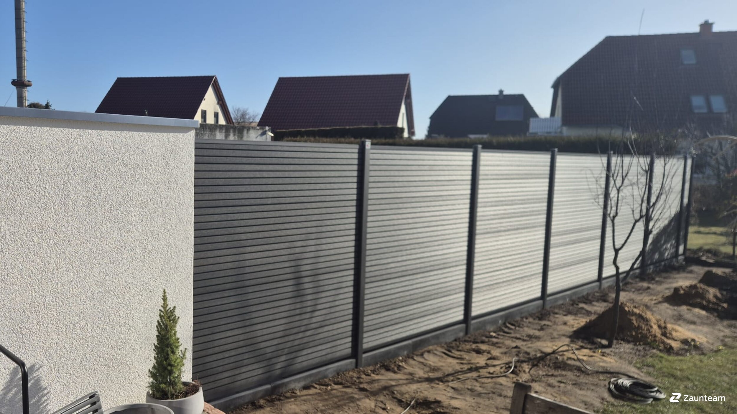 WPC Sichtschutz aus dem 2026 in 06886 Lutherstadt Wittenberg Deutschland von Zaunteam Fläming.