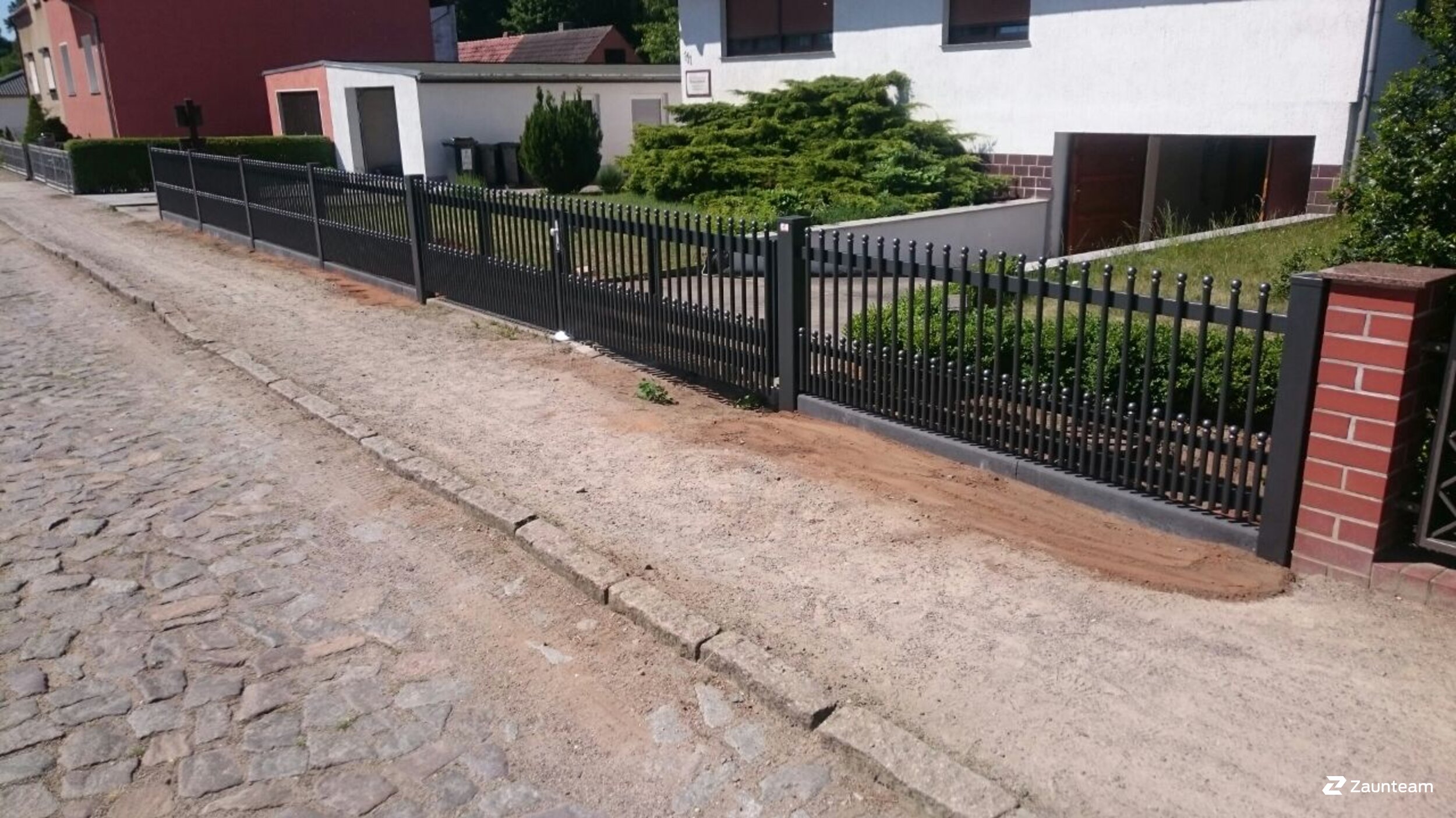 Aluzaun aus dem 2017 in 06886 Lutherstadt Wittenberg Deutschland von Zaunteam Fläming.