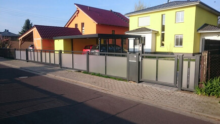 Aluzaun aus dem 2017 in 39110 Magdeburg Deutschland von Zaunteam Fläming.