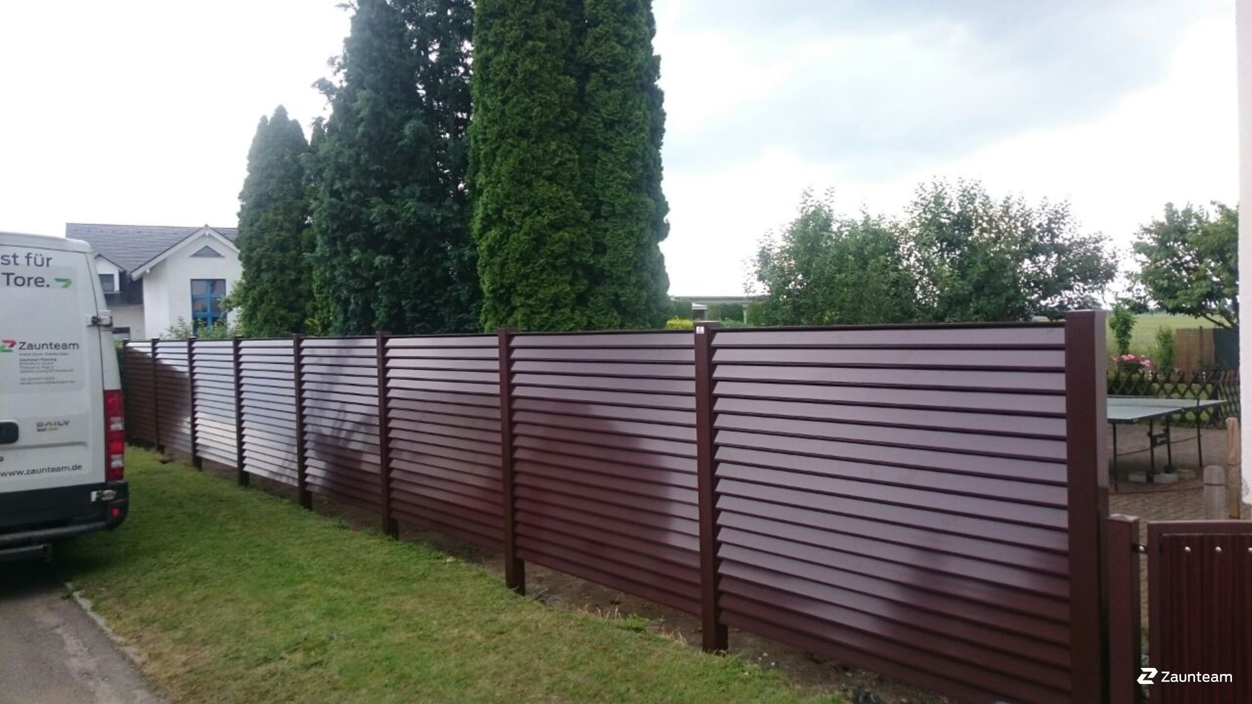 Aluminium Sichtschutz aus dem 2017 in 06886 Pratau Deutschland von Zaunteam Fläming.