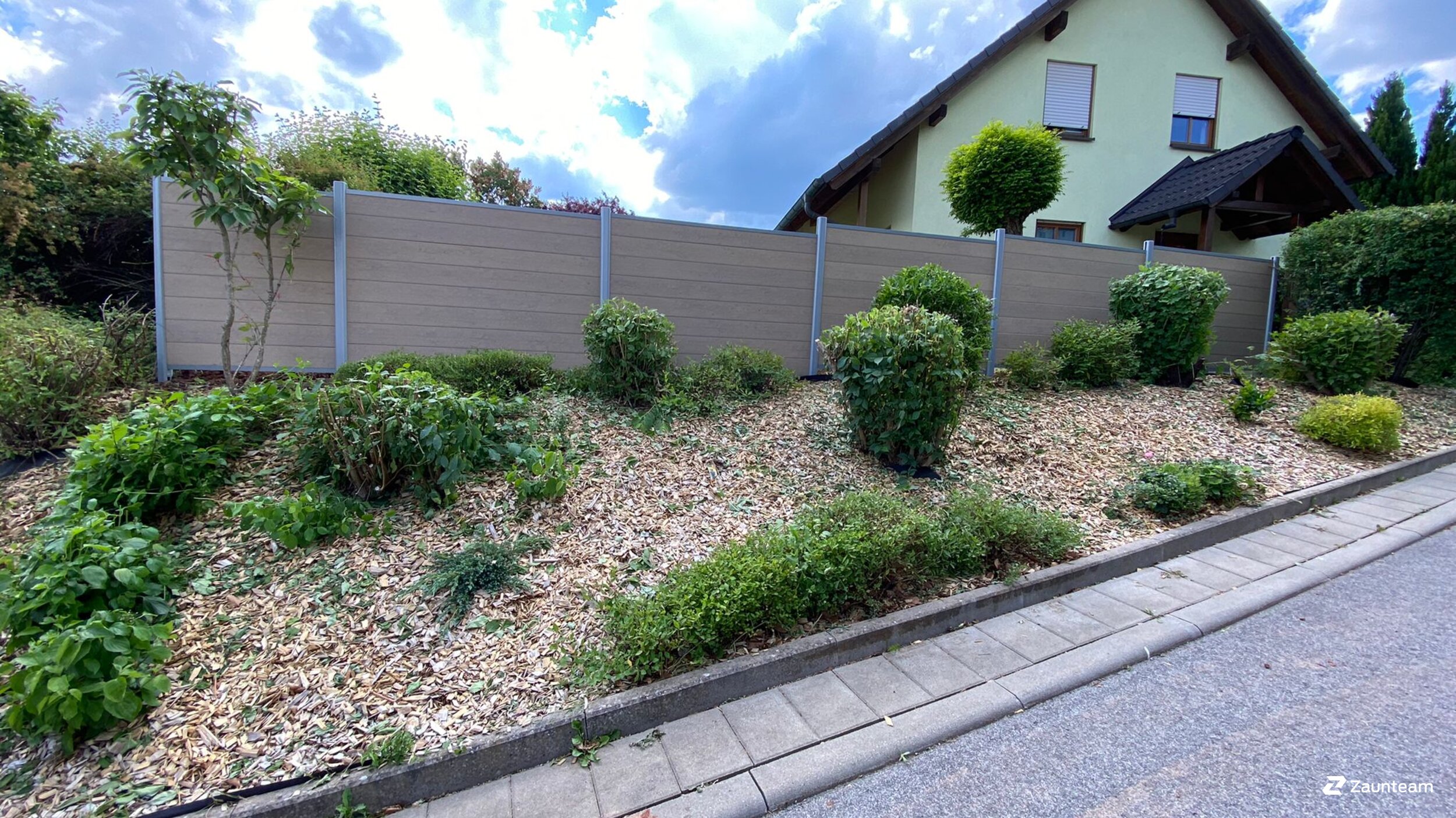 WPC Sichtschutz aus dem 2022 in 96271 Grub am Forst Deutschland von Zaunteam Coburg.