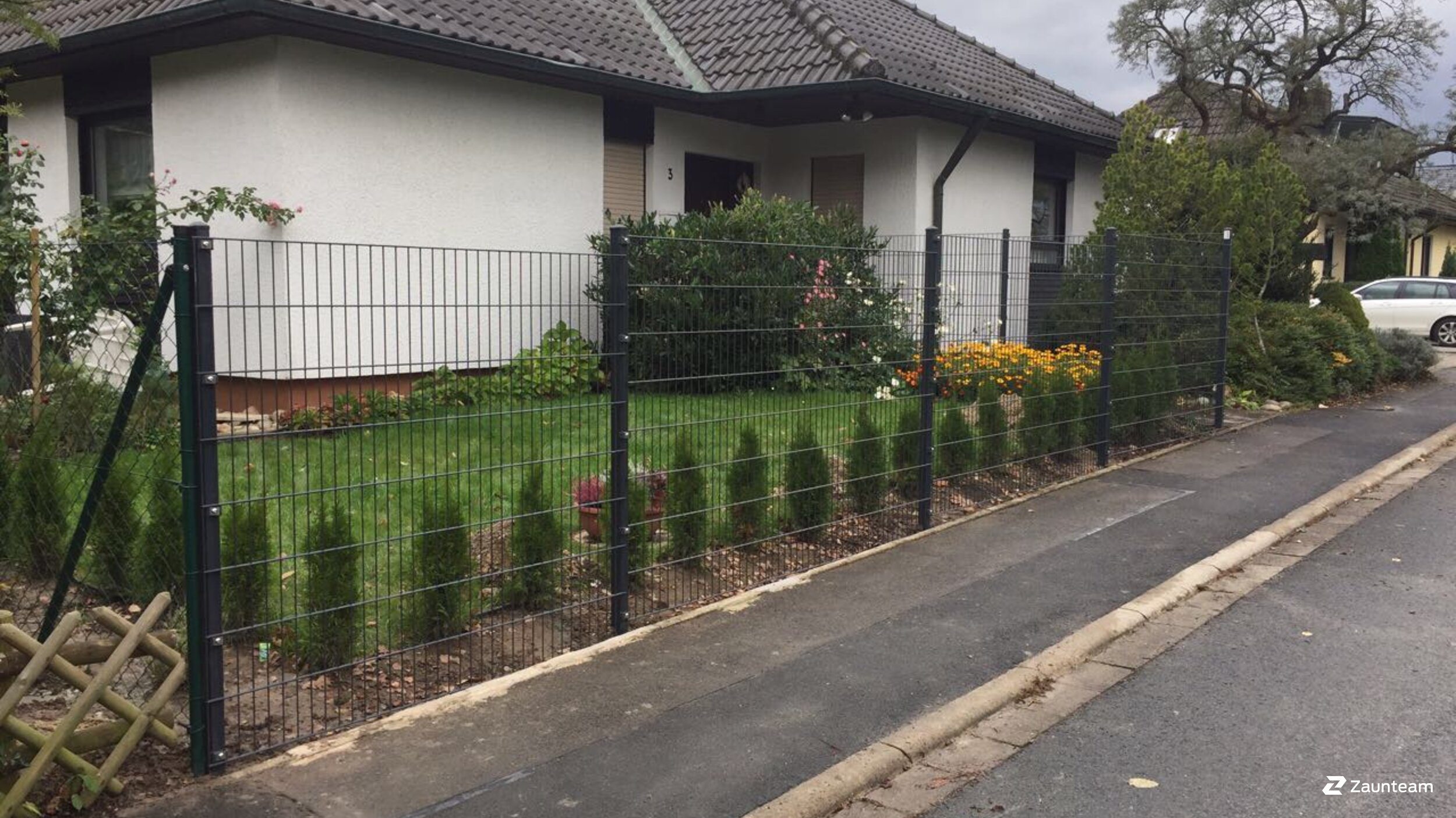 Doppelstabmattenzaun aus dem 2017 in 96253 Untersiemau Deutschland von Franchise AG.