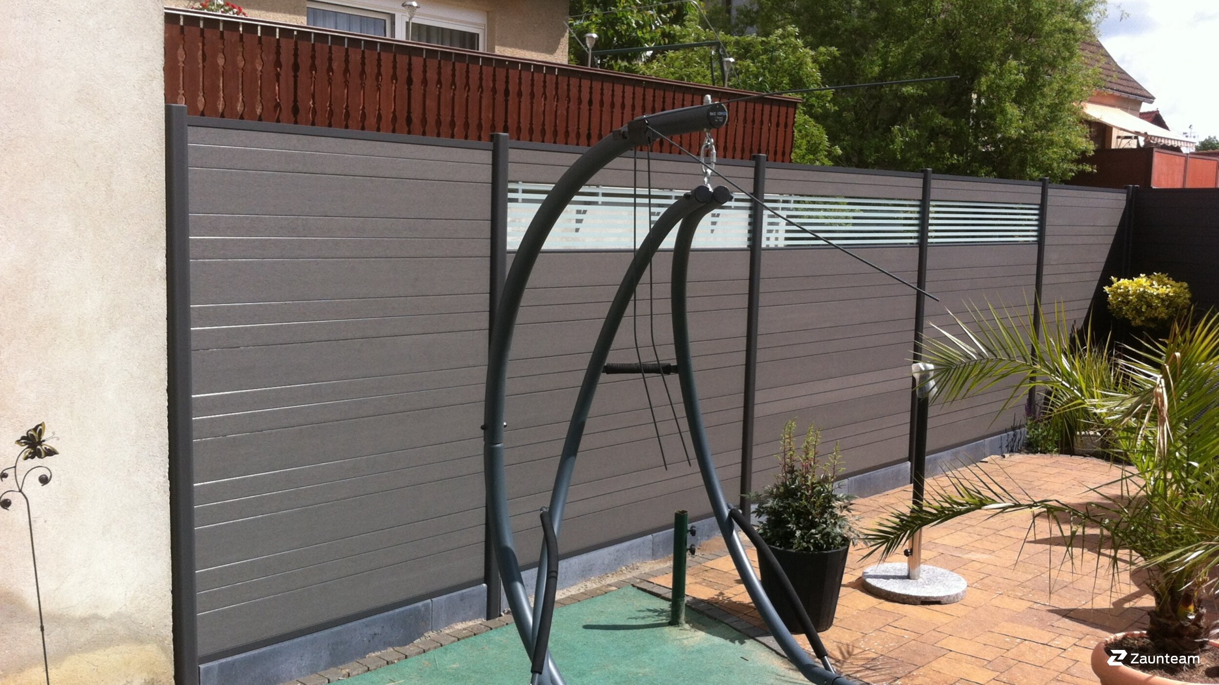 WPC Sichtschutz aus dem 2017 in 17321 Löcknitz Deutschland von Zaunteam Pasewalk.