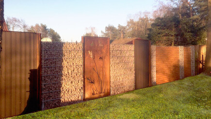 Protection brise-vue design de 2019 à 16321 Bernau Allemagne de Zaunteam Pasewalk.