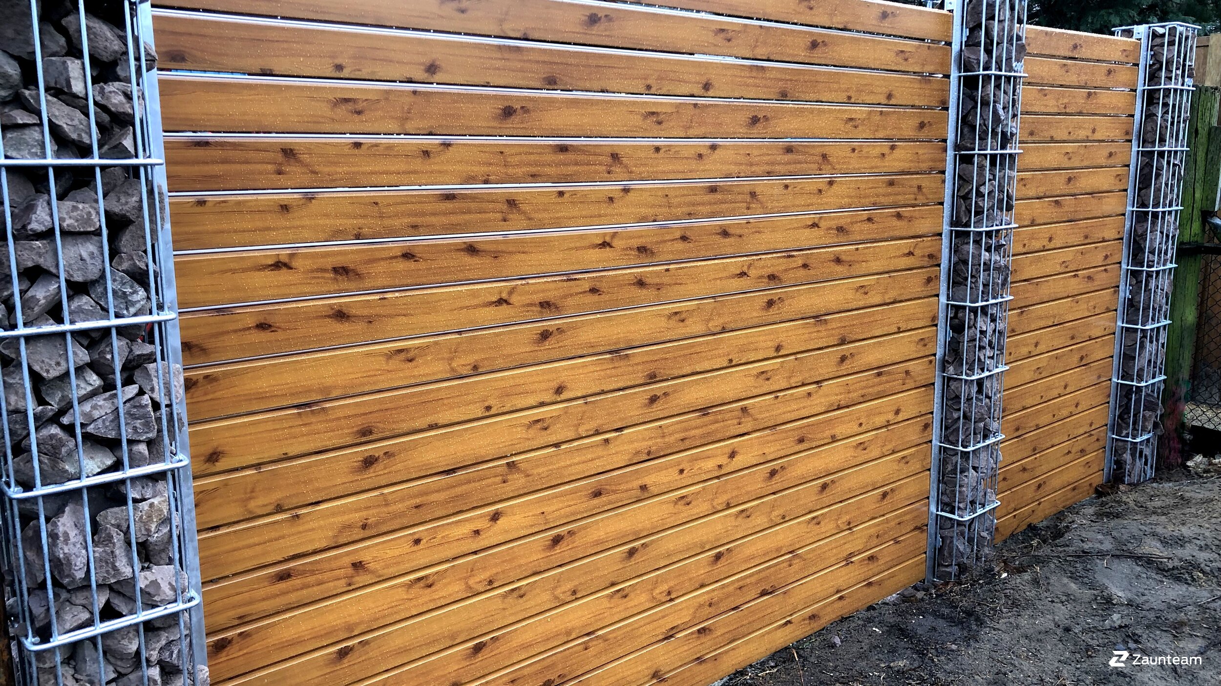 Aluminium Sichtschutz aus dem 2019 in 16321 Bernau Deutschland von Zaunteam Bernau.
