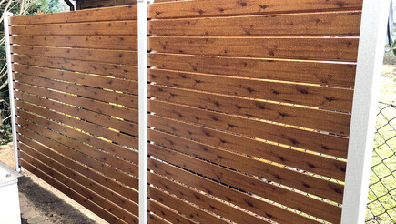 Protection brise-vue en aluminium de 2019 à 16321 Bernau Allemagne de Zaunteam Bernau.