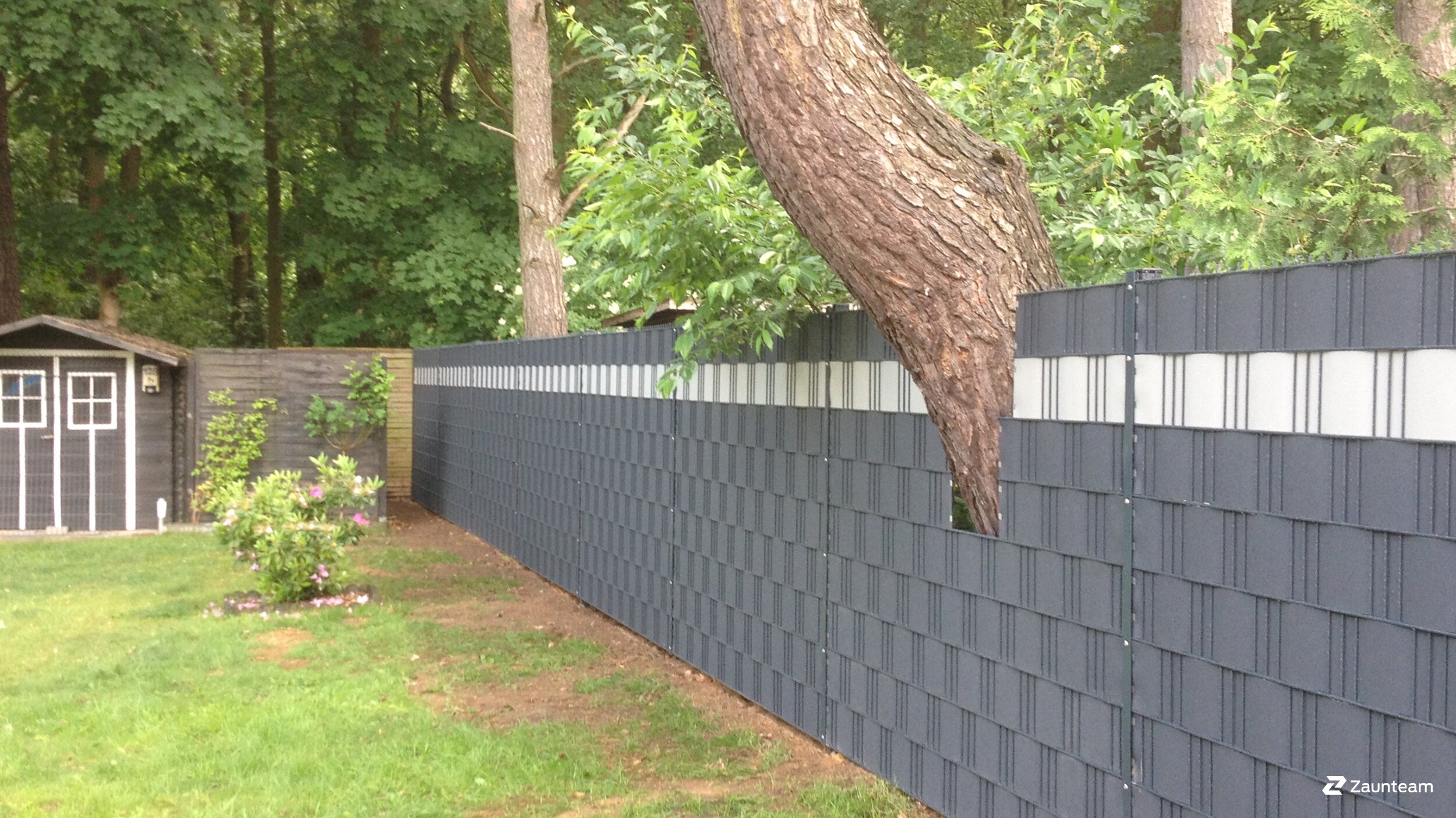 Flecht Sichtschutz aus dem 2017 in 16348 Wandlitz Deutschland von Zaunteam Bernau.