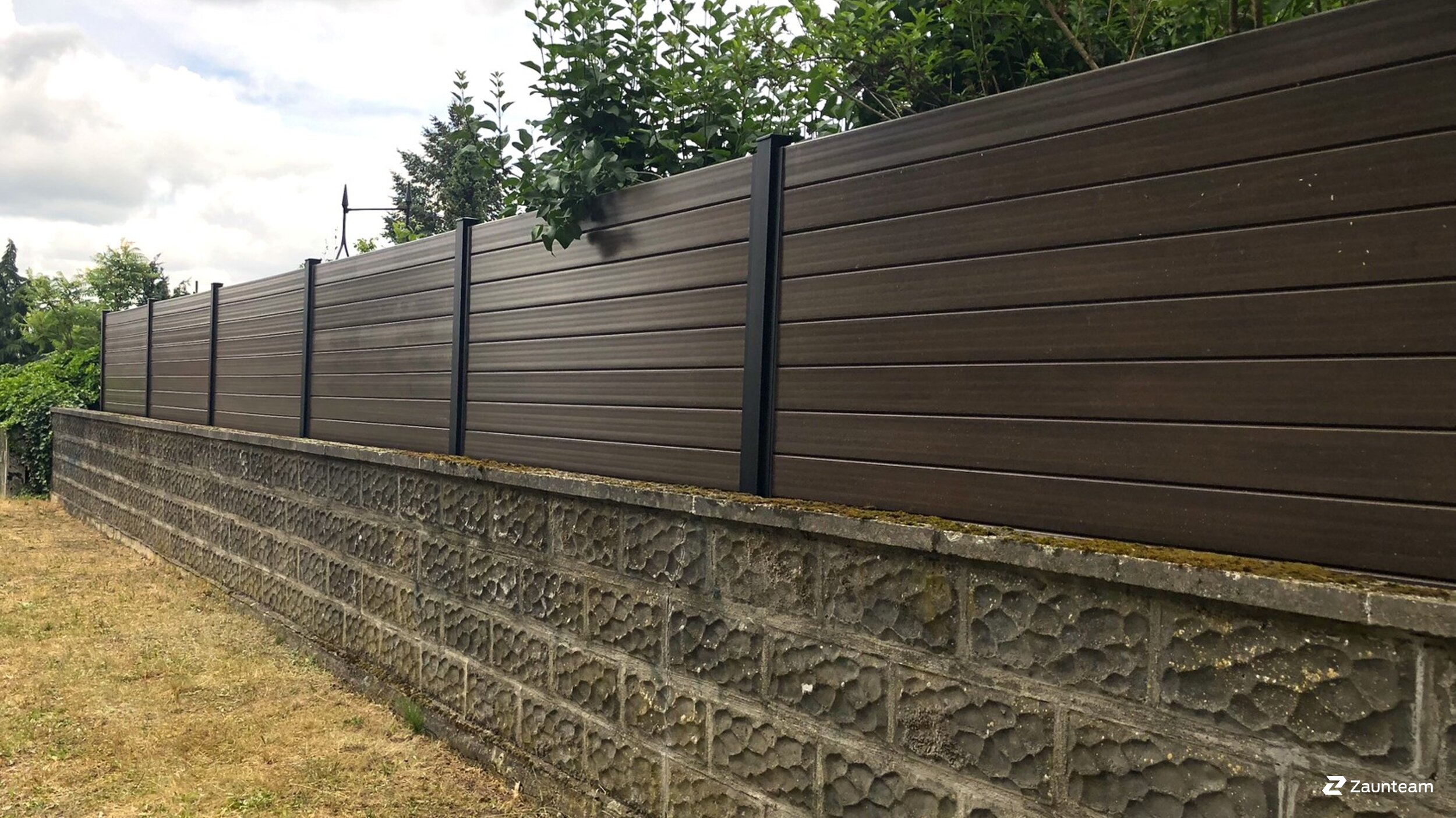 Clôture anti-bruit de 2022 à 15366 Hoppegarten Allemagne de Zaunteam Pasewalk.