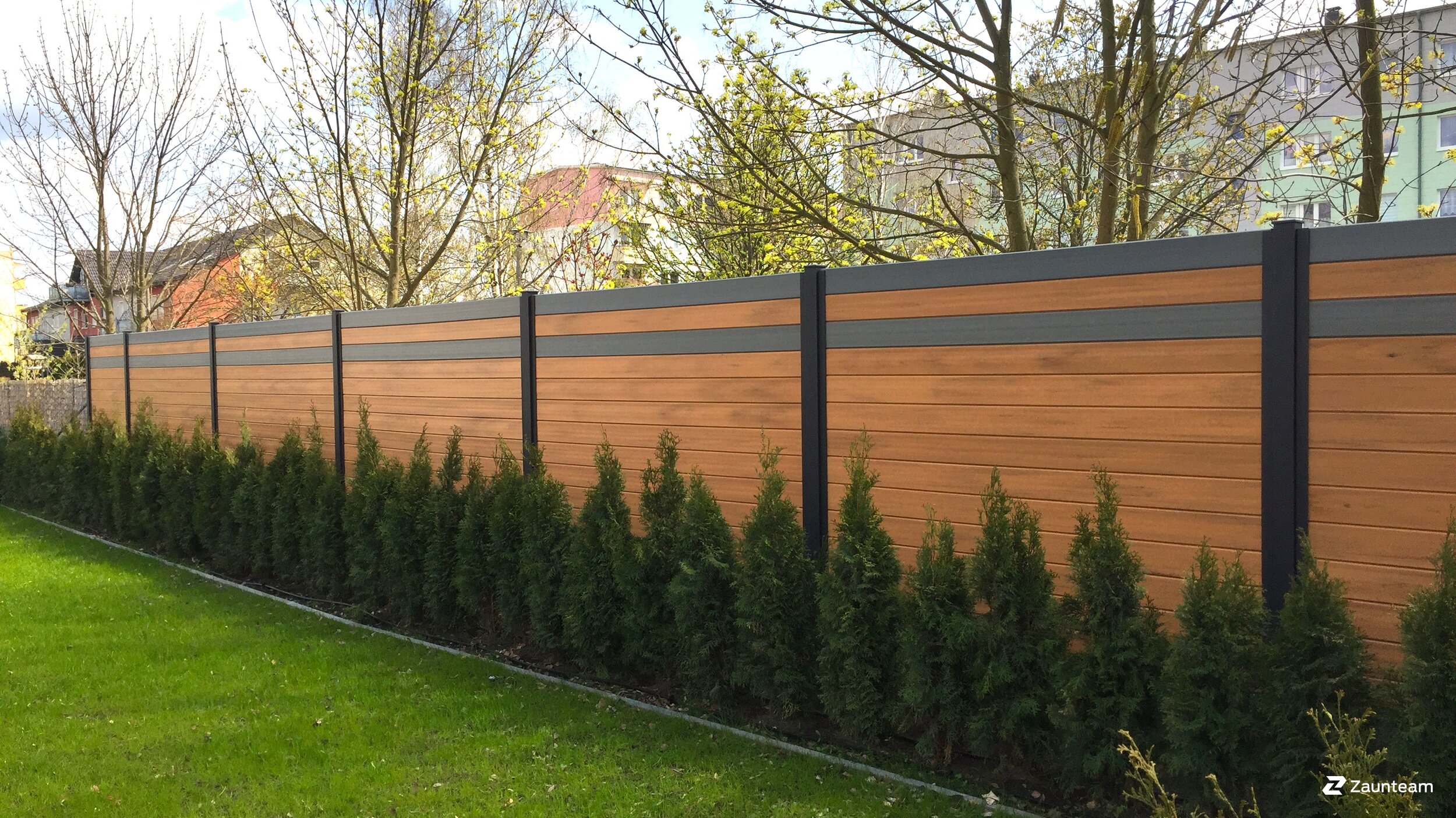 Lärmschutzzaun aus dem 2022 in 16321 Bernau Deutschland von Zaunteam Pasewalk.