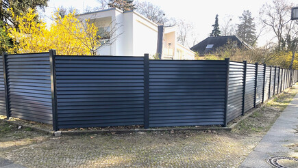 Aluminium Sichtschutz aus dem 2024 in 14052 Berlin Deutschland von Zaunteam Pasewalk.