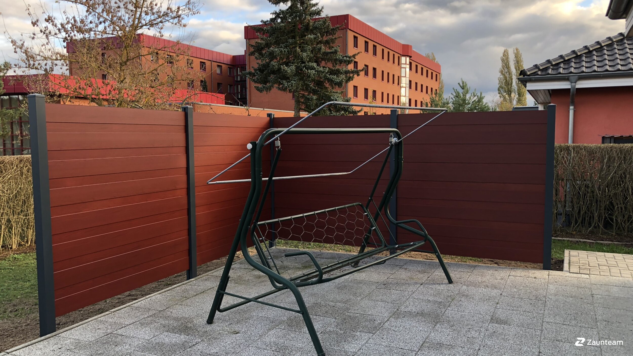 Aluminium Sichtschutz aus dem 2023 in 15344 Strausberg Deutschland von Zaunteam Pasewalk.