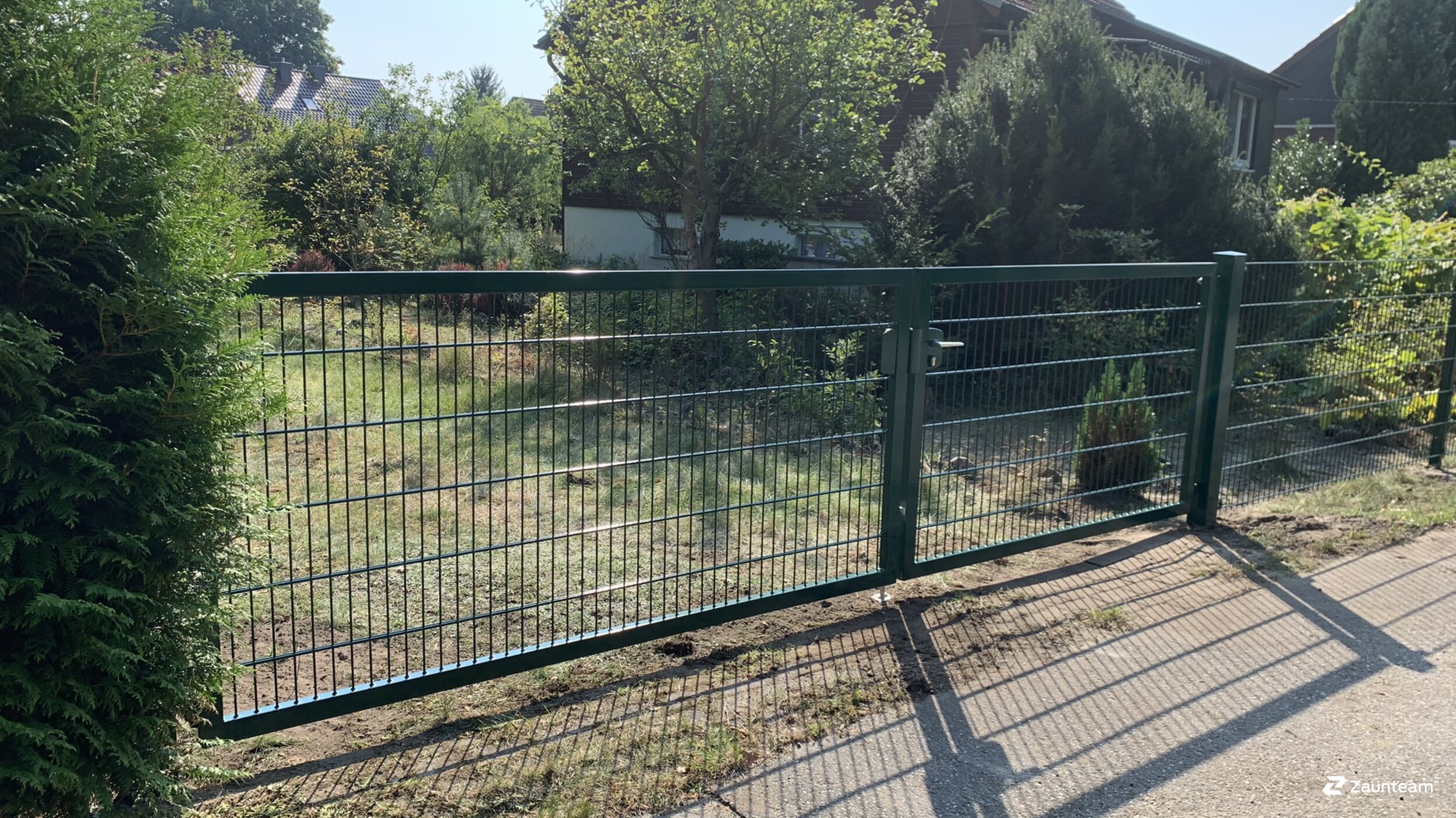 Doppelstabmattenzaun aus dem 2024 in 17358 Torgelow Deutschland von Zaunteam Pasewalk.