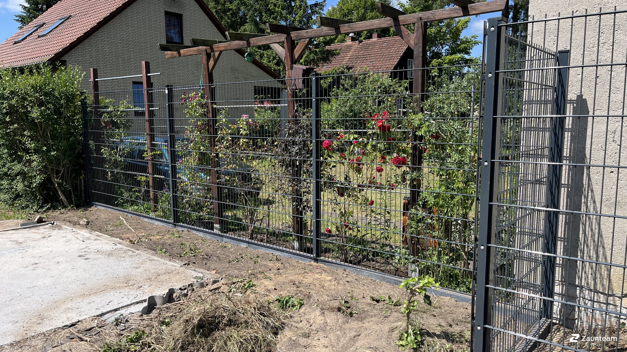 Doppelstabmattenzaun aus dem 2025 in 17367 Eggesin Deutschland von Zaunteam Pasewalk.