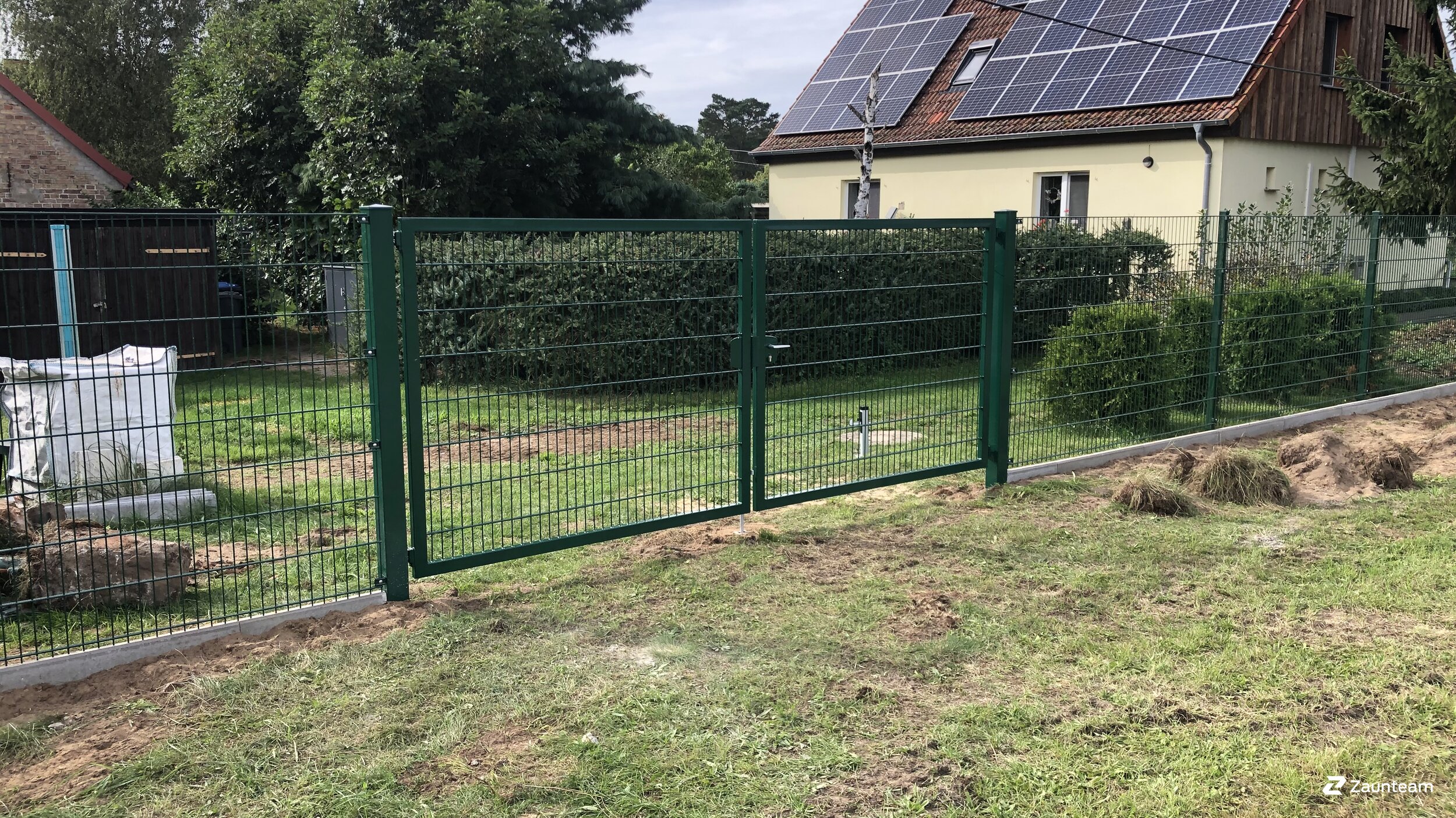 Doppelstabmattenzaun aus dem 2025 in 17309 Peterswalde Deutschland von Zaunteam Pasewalk.