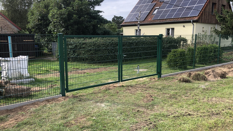 Doppelstabmattenzaun aus dem 2025 in 17309 Peterswalde Deutschland von Zaunteam Pasewalk.