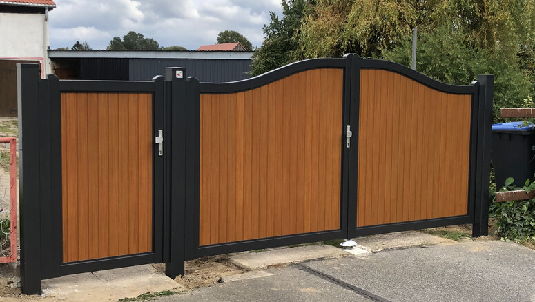 Aluminium Sichtschutz aus dem 2025 in 17321 Mewegen Deutschland von Zaunteam Pasewalk.