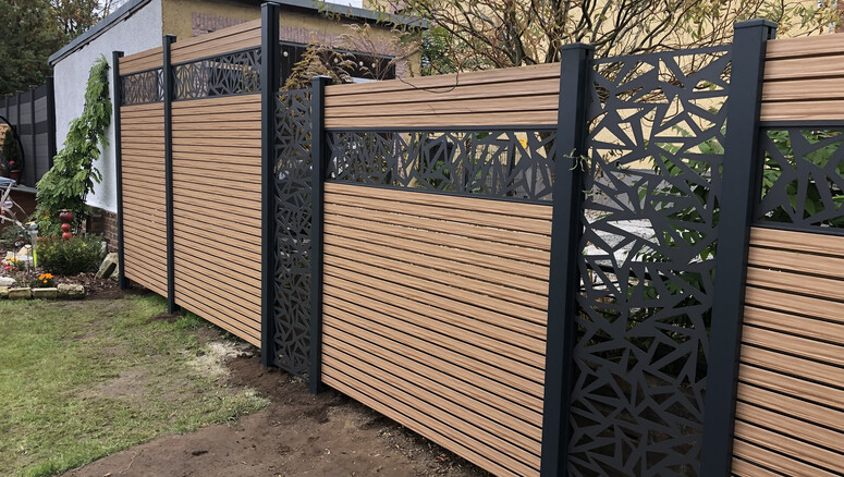 Aluminium Sichtschutz aus dem 2025 in 17291 Prenzlau Deutschland von Zaunteam Pasewalk.