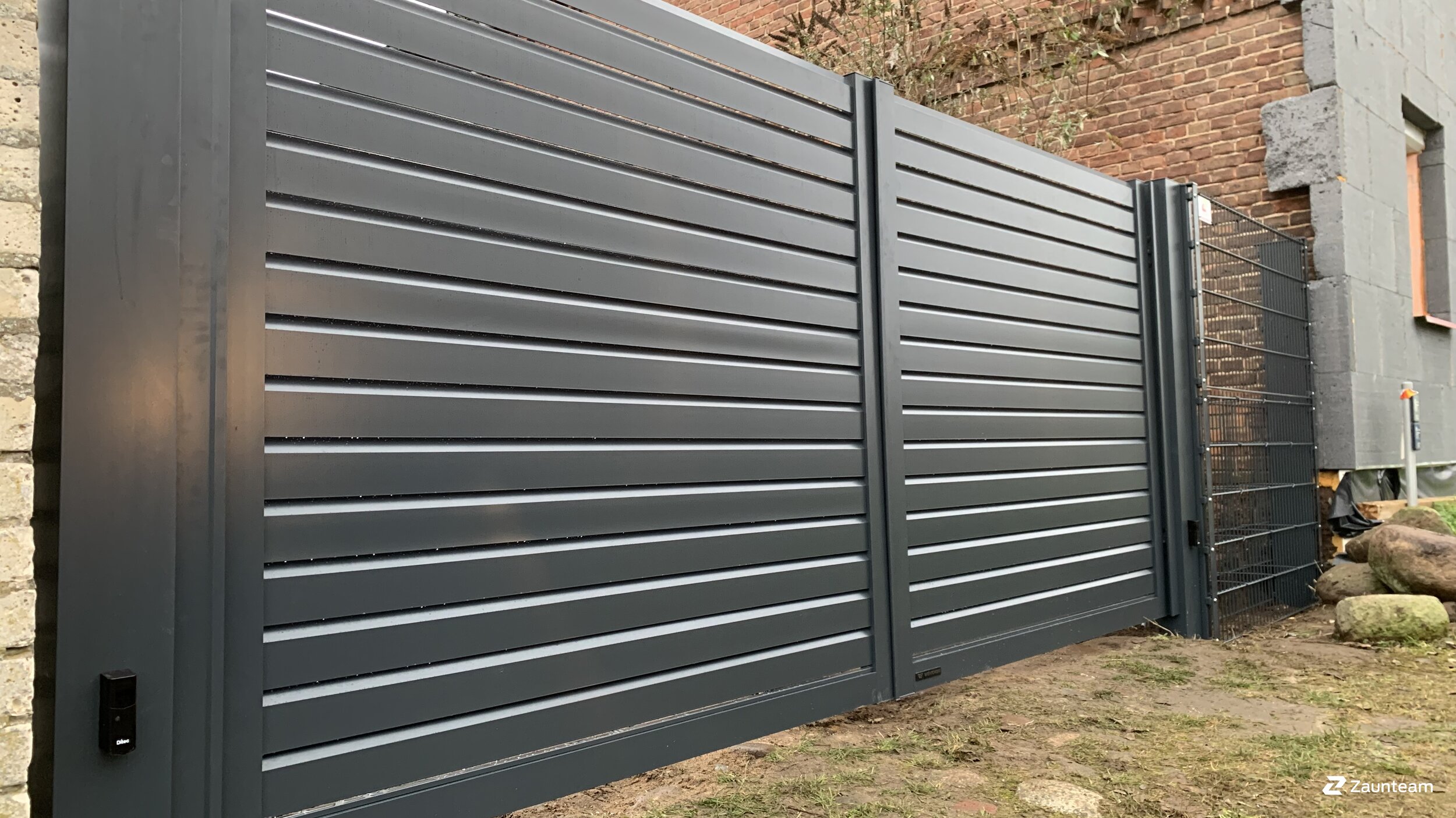 Aluminium Sichtschutz aus dem 2025 in 17321 Rossow Deutschland von Zaunteam Pasewalk.