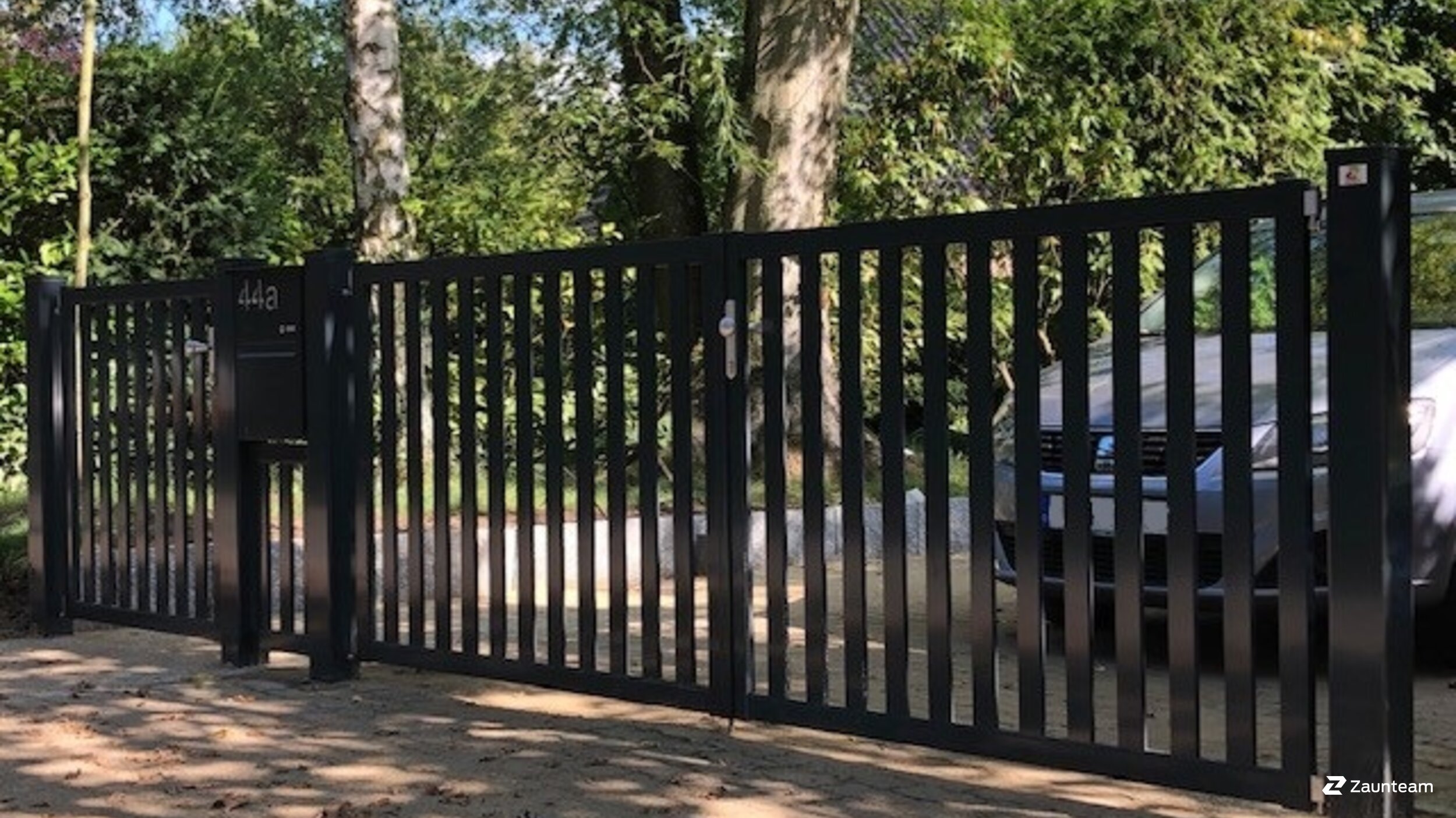 Clôture en aluminium de 2022 à 22559 Hamburg Allemagne de Zaunteam Elbe-Pinnau.