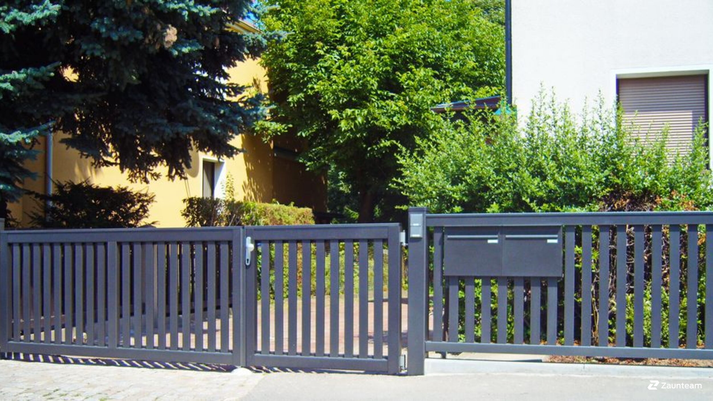 Aluzaun aus dem 2022 in 22559 Hamburg Deutschland von Zaunteam Elbe-Pinnau.