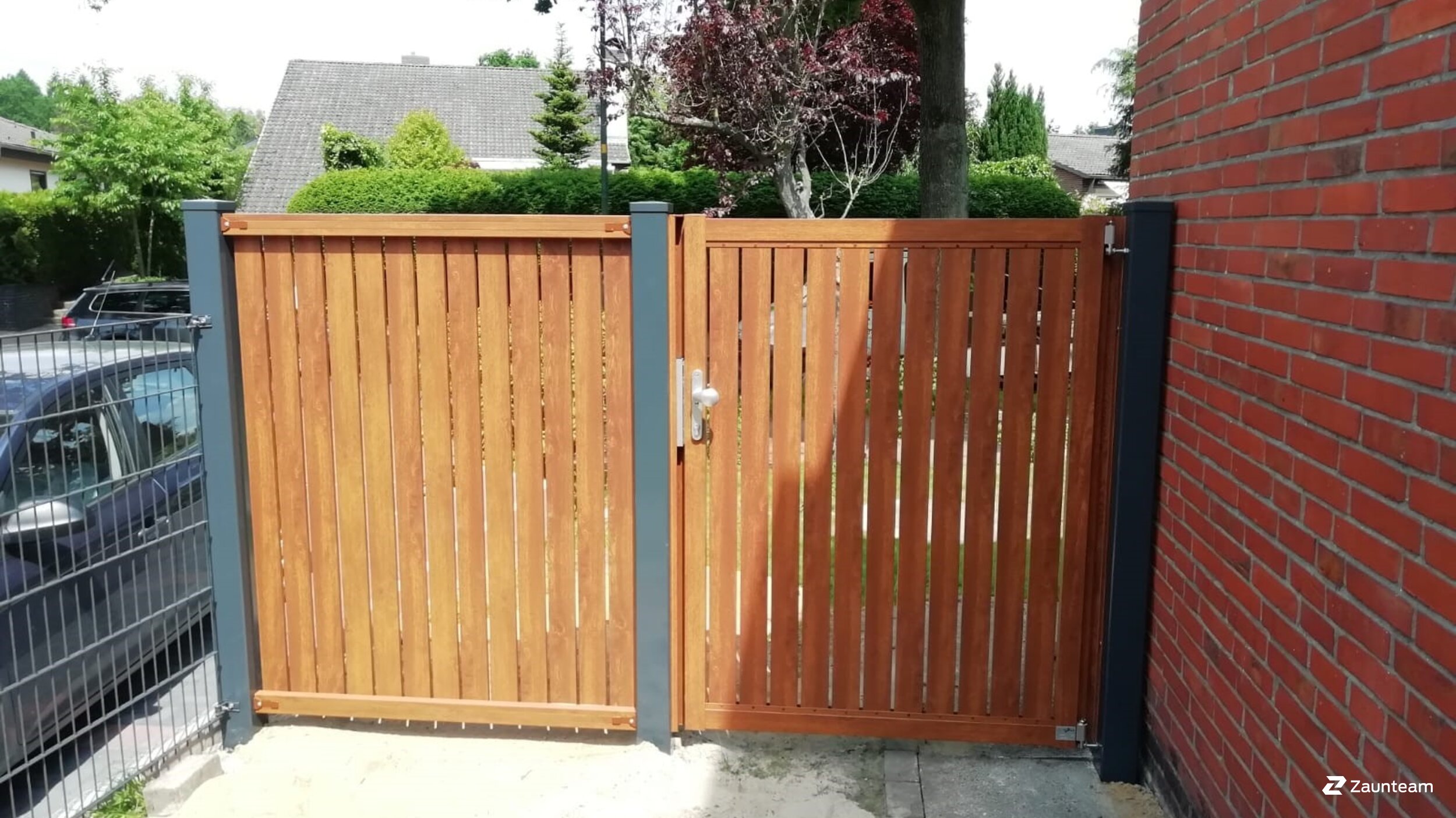 Aluminium Sichtschutz aus dem 2021 in 22559 Hamburg Deutschland von Zaunteam Elbe-Pinnau.