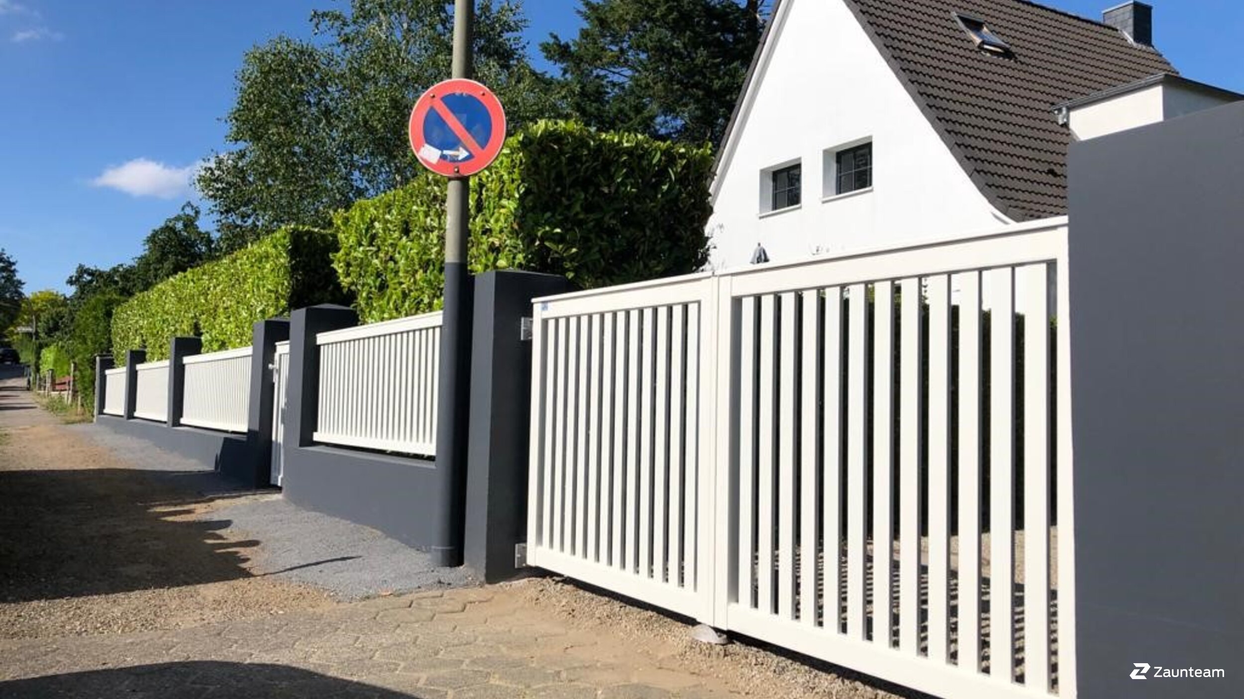 Aluzaun aus dem 2022 in 22547 Hamburg Deutschland von Zaunteam Elbe-Pinnau.