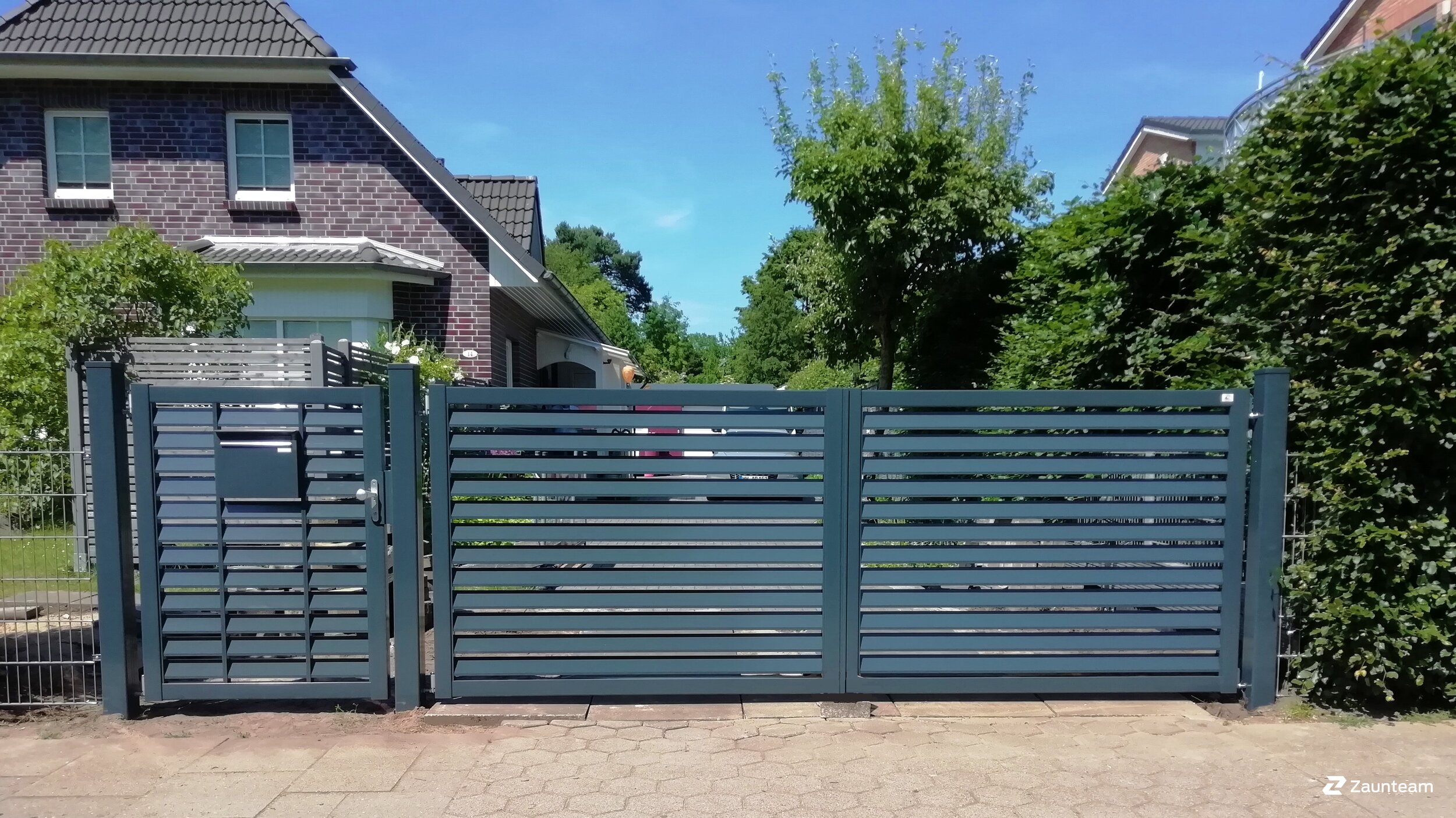Aluzaun aus dem 2023 in 22559 Hamburg Deutschland von Zaunteam Elbe-Pinnau.