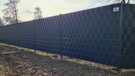 Protection brise-vue en tressage de 2020 à 28325 Bremen-Oberneuland Allemagne de Zaunteam Weser-Wümme.