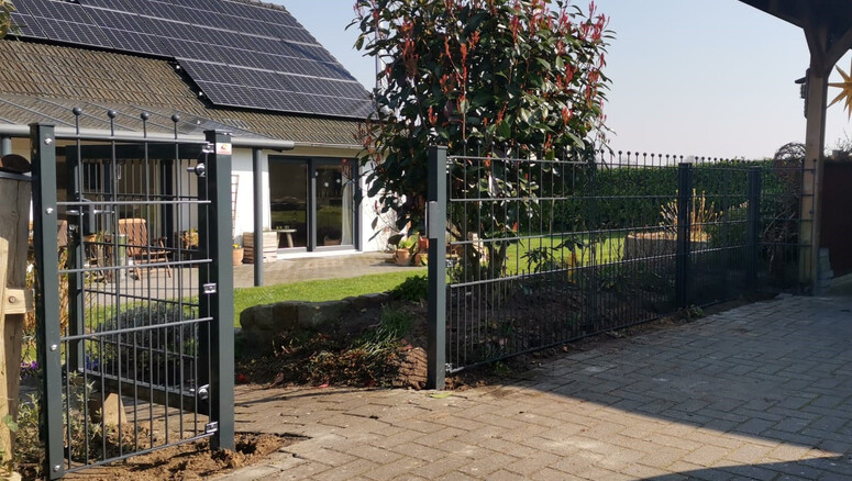 Decorzaun aus dem 2024 in 28876 Oyten Deutschland von Zaunteam Weser-Wümme.