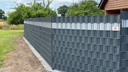 Protection brise-vue en tressage de 2021 à 32369 Rahden Allemagne de Zaunteam Kischkel.