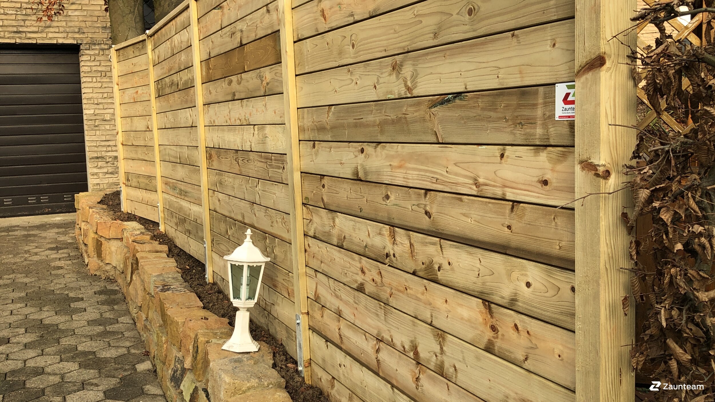 Protection brise-vue en bois de 2021 à 32609 Hüllhorst Allemagne de Zaunteam Kischkel.