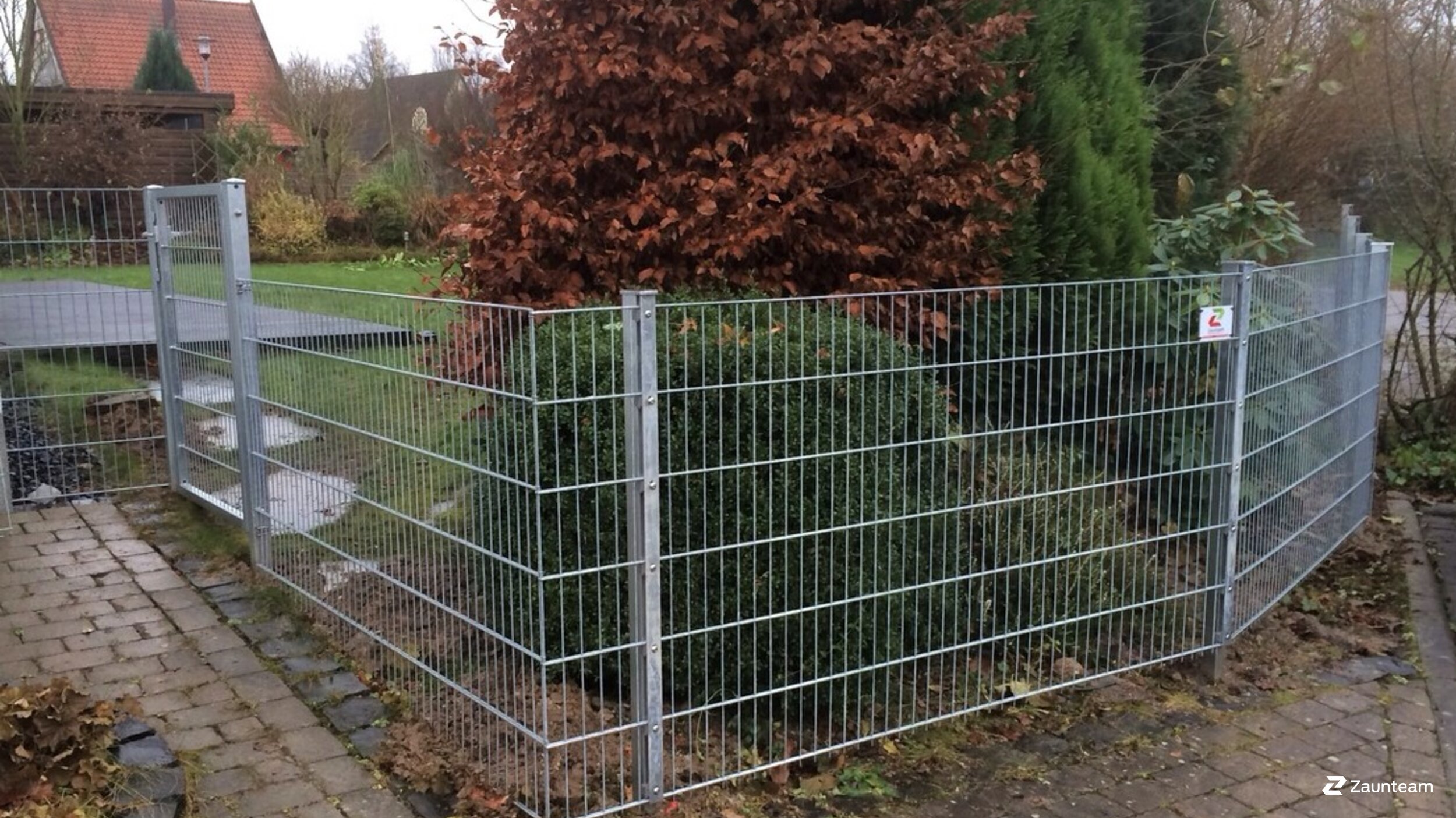 Clôture en panneau double fil de 2020 à 32312 Lübbecke Allemagne de Zaunteam Kischkel.