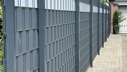 Protection brise-vue en tressage de 2023 à 32312 Lübbecke Allemagne de Zaunteam Kischkel.