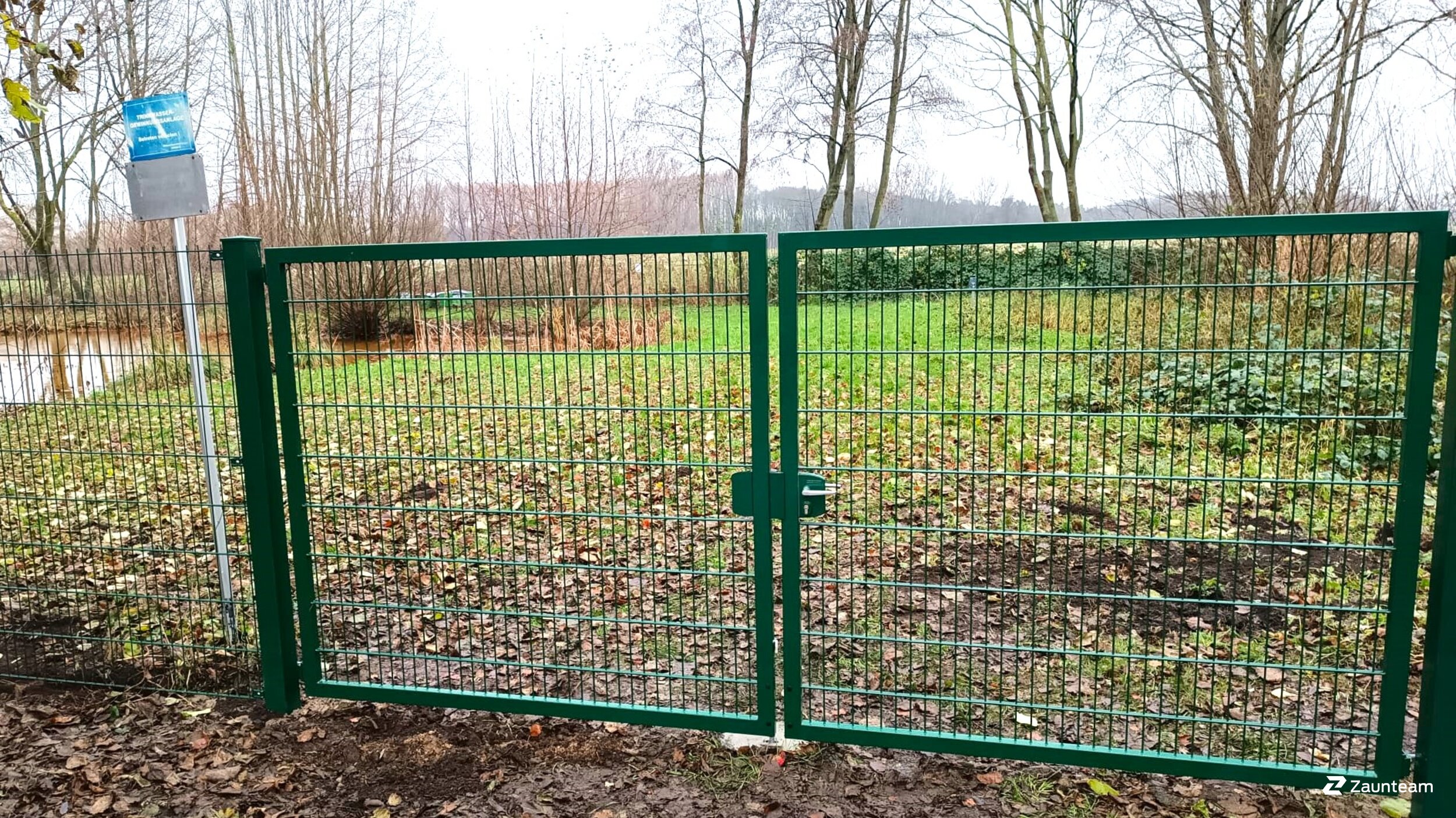 Doppelstabmattenzaun aus dem 2023 in 32312 Lübbecke Deutschland von Zaunteam Kischkel.