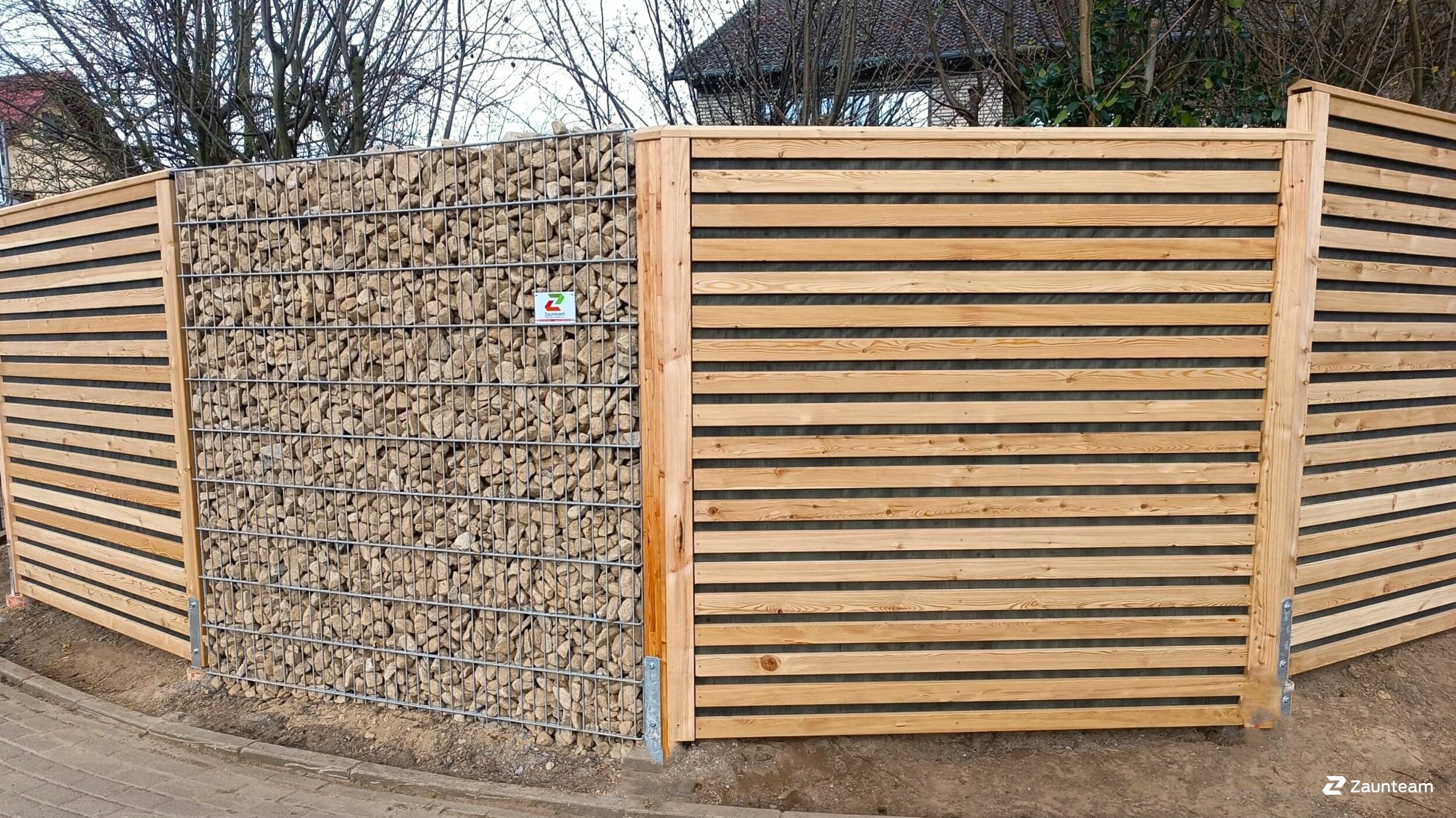 Clôture anti-bruit de 2024 à 32479 Hille Allemagne de Zaunteam Kischkel.