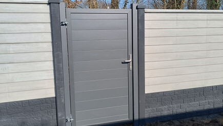 Aluminium Sichtschutz aus dem 2024 in 32549 Bad Oeynhausen Deutschland von Zaunteam Kischkel.