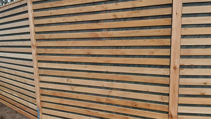 Clôture anti-bruit de 2024 à 32479 Hille Allemagne de Zaunteam Kischkel.