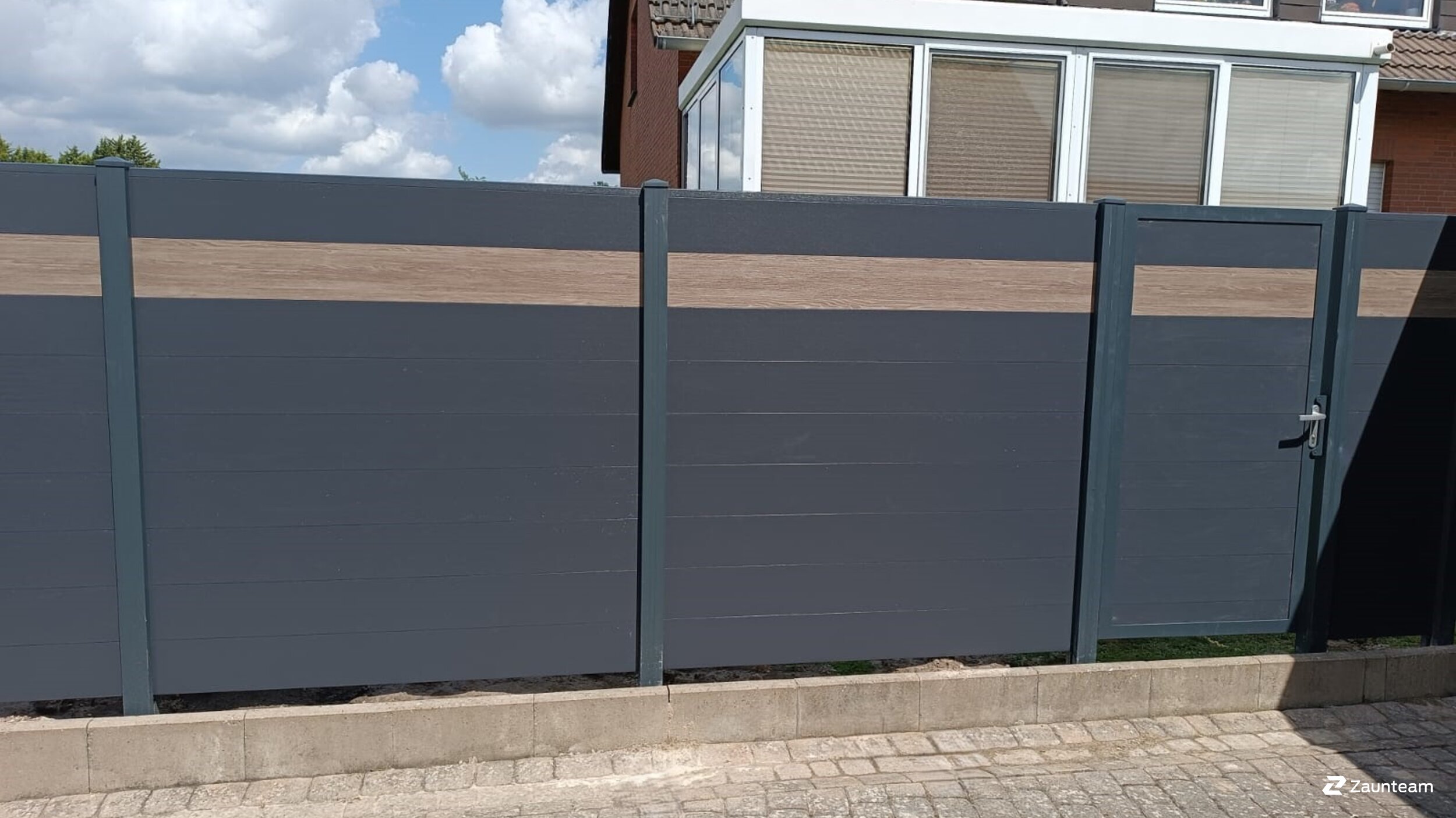 Aluminium Sichtschutz aus dem 2024 in 32339 Espelkamp Deutschland von Zaunteam Kischkel.