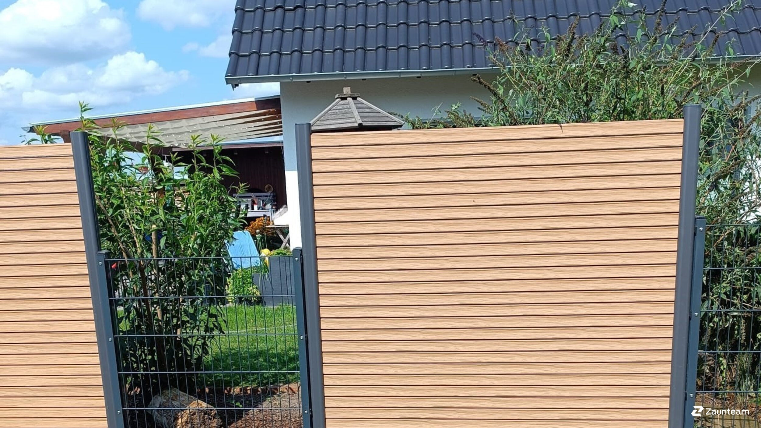 Aluminium Sichtschutz aus dem 2024 in 32312 Lübbecke Deutschland von Zaunteam Kischkel.