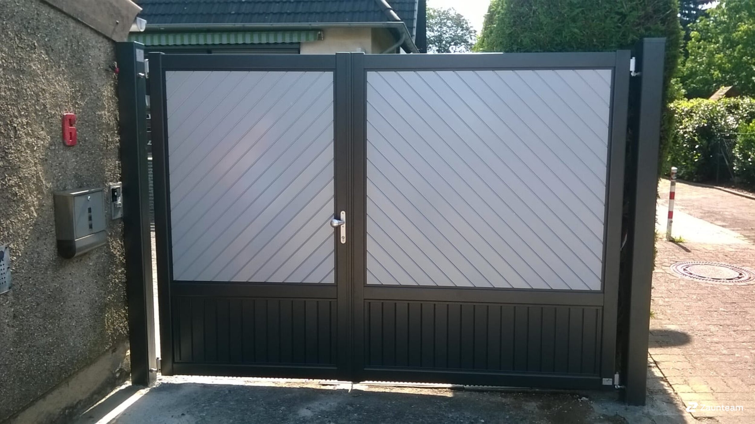 Aluminium Sichtschutz aus dem 2019 in 31171 Nordstemmen Deutschland von Zaunteam Weser-Leine.