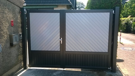 Aluminium Sichtschutz aus dem 2019 in 31171 Nordstemmen Deutschland von Zaunteam Weser-Leine.