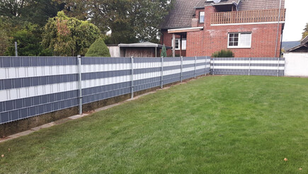 Protection brise-vue en tressage de 2020 à 31020 Salzhemmendorf Allemagne de Zaunteam Weser-Leine.