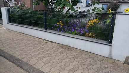 Clôture décorativue de 2020 à 31860 Emmerthal Allemagne de Zaunteam Weser-Leine.