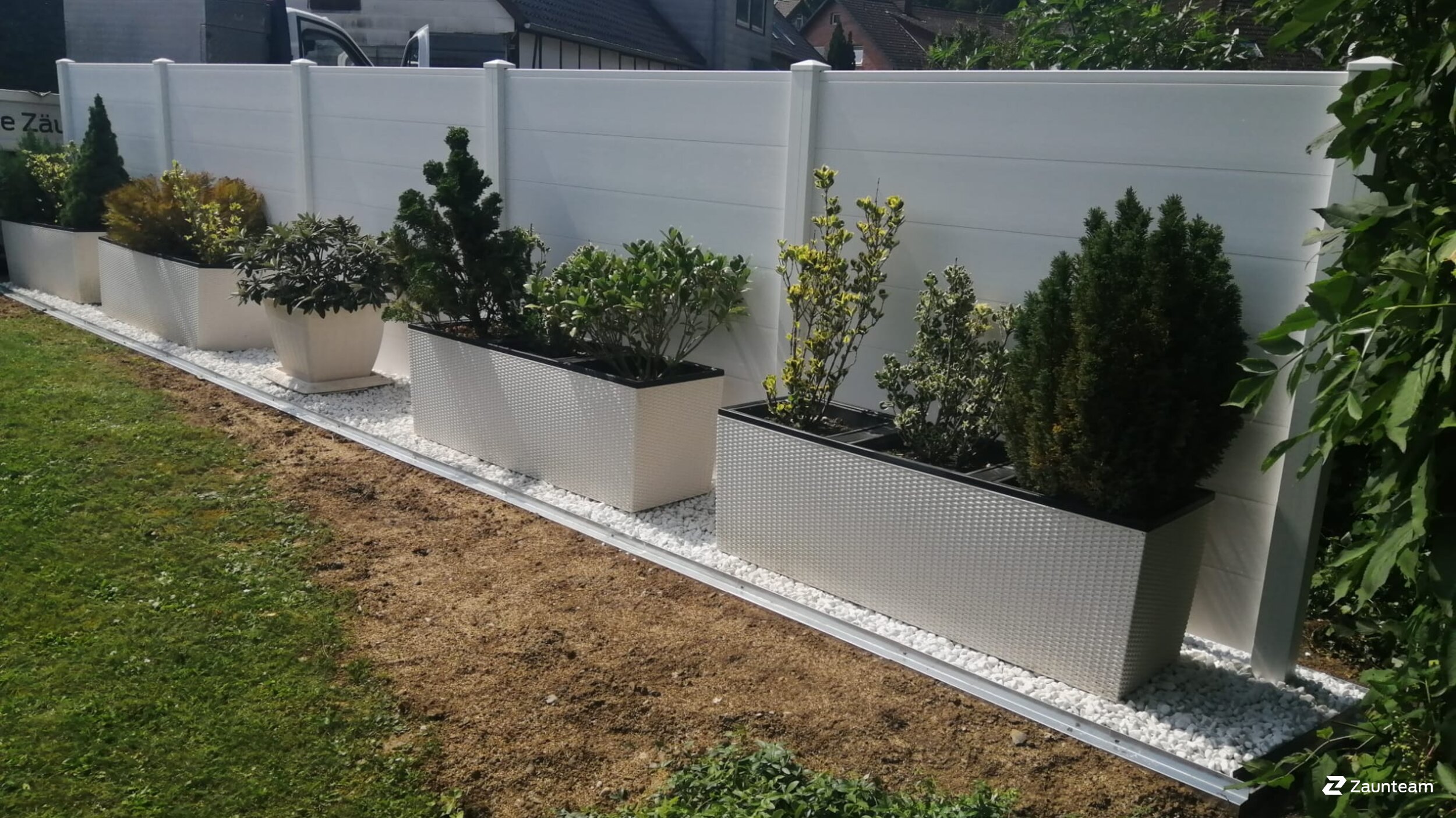 Protection brise-vue en aluminium de 2021 à 31020 Salzhemmendorf Allemagne de Zaunteam Weser-Leine.