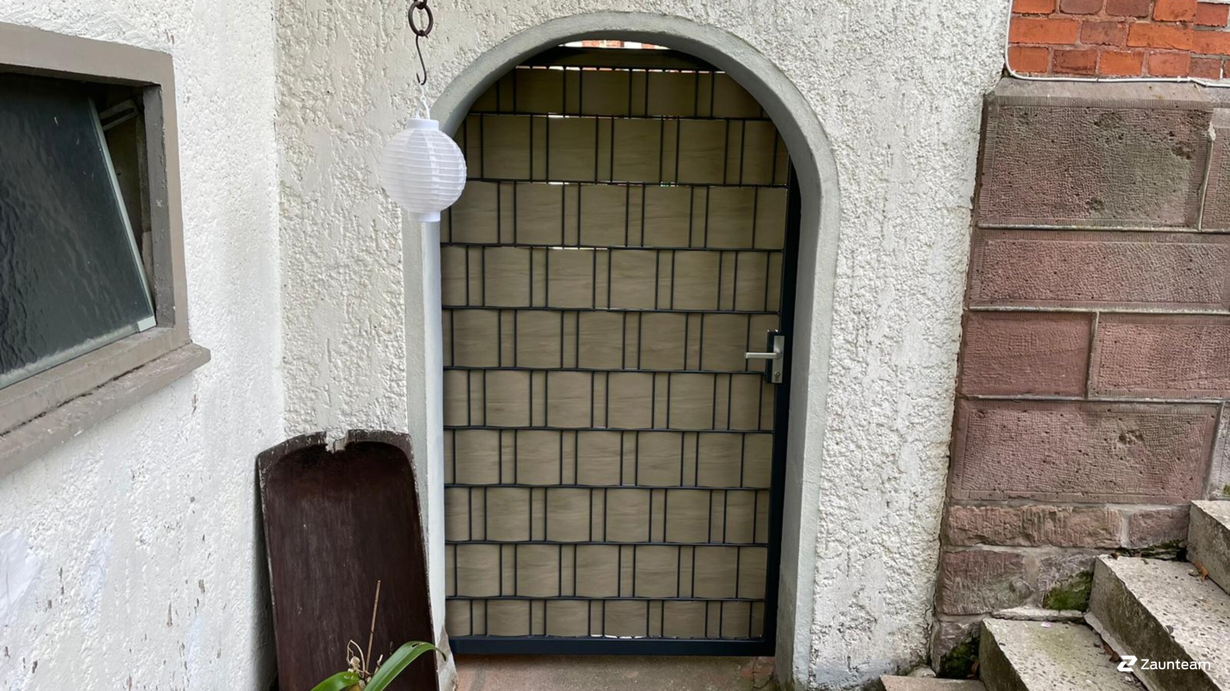 Doppelstabmattenzaun aus dem 2021 in 37619 Kirchbrak Deutschland von Zaunteam Weser-Leine.