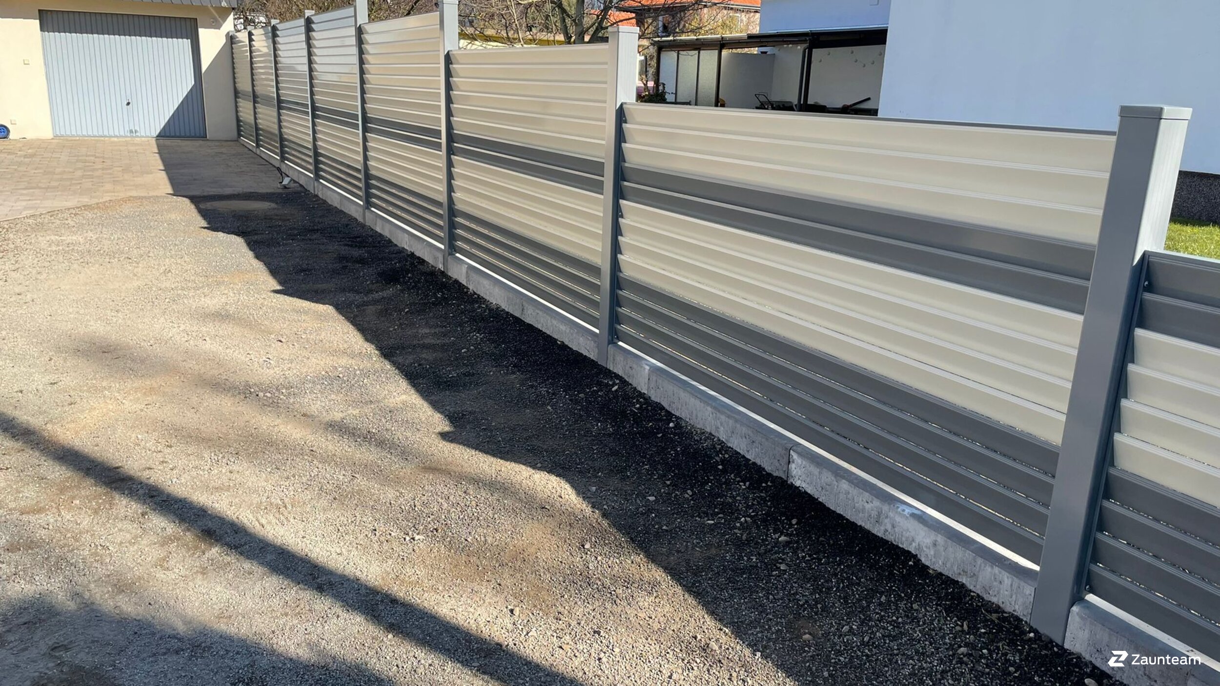 Aluminium Sichtschutz aus dem 2022 in 31789 Hameln Deutschland von Zaunteam Weser-Leine.